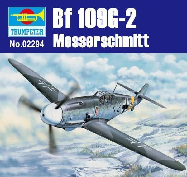 Trumpeter - 1:32 Messerschmitt Bf 109G-2 Fighter Assembly Kit - inshobby.com