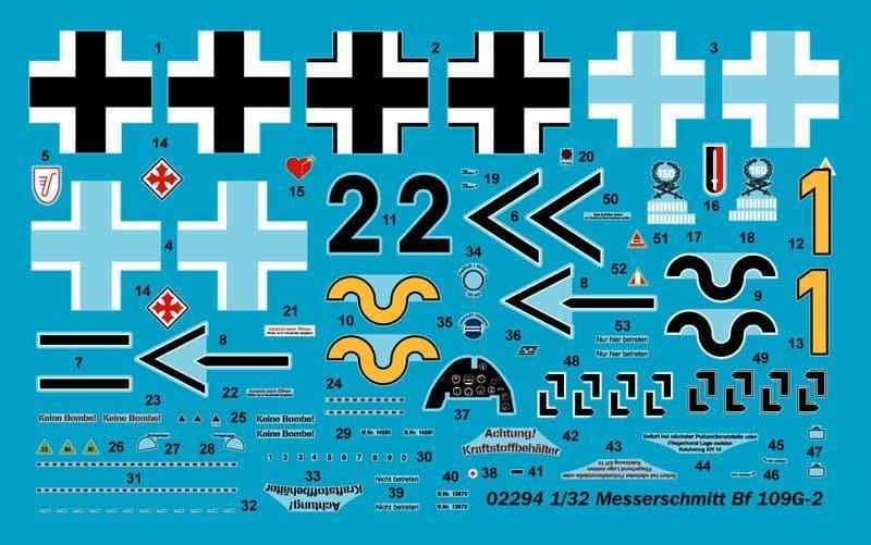 Trumpeter - 1:32 Messerschmitt Bf 109G-2 Fighter Assembly Kit - inshobby.com