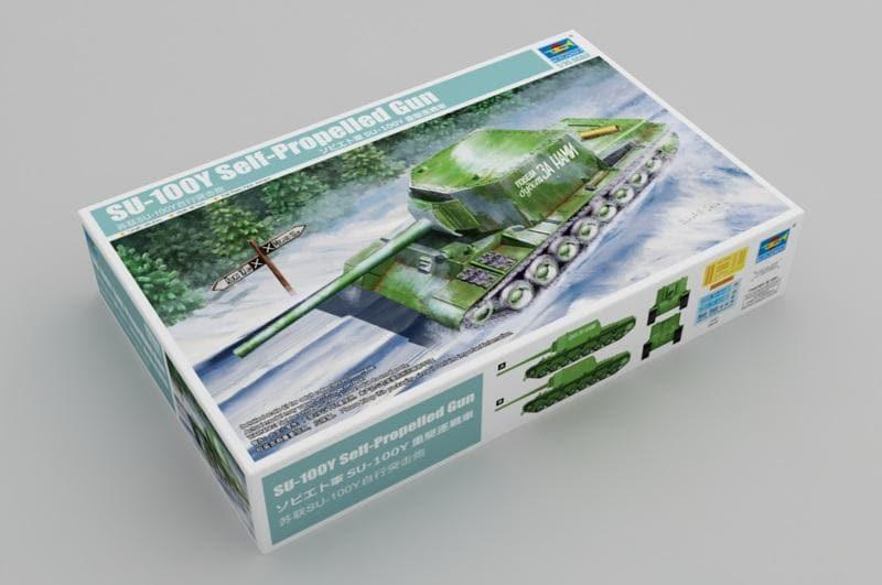 Trumpeter - 1:35 Su-100Y Self-Propelled Gun Assembly Kit - inshobby.com