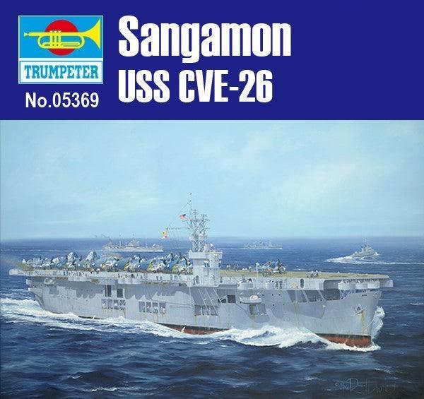 Trumpeter - 1:350 USS CVE-26 Sangamon Assembly Kit