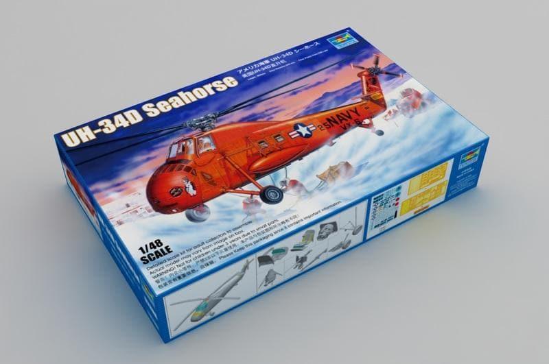 Trumpeter - 1:48 UH-34D Seahorse Rotorcraft Assembly Kit