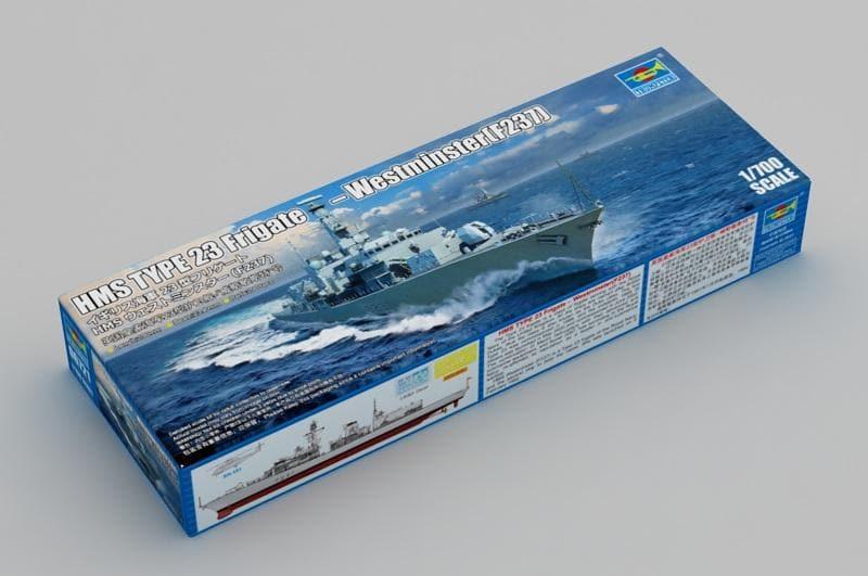 Trumpeter - 1:700 HMS TYPE 23 Frigate Westminster F237 Assembly Kit