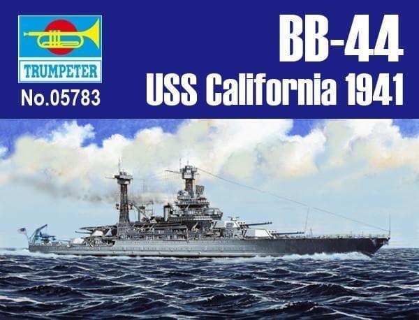 Trumpeter - 1:700 USS California BB-44 1941 Warship Assembly Kit