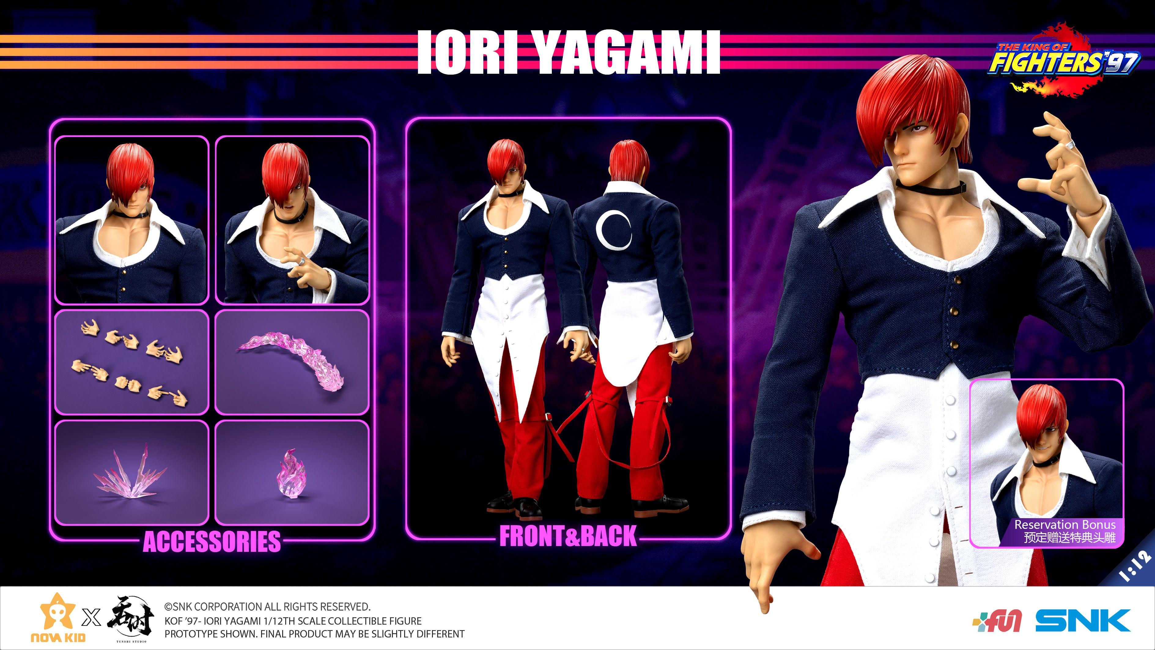 Tunshi Studio - 1:12 Iori Yagami Action Figure - inshobby.com