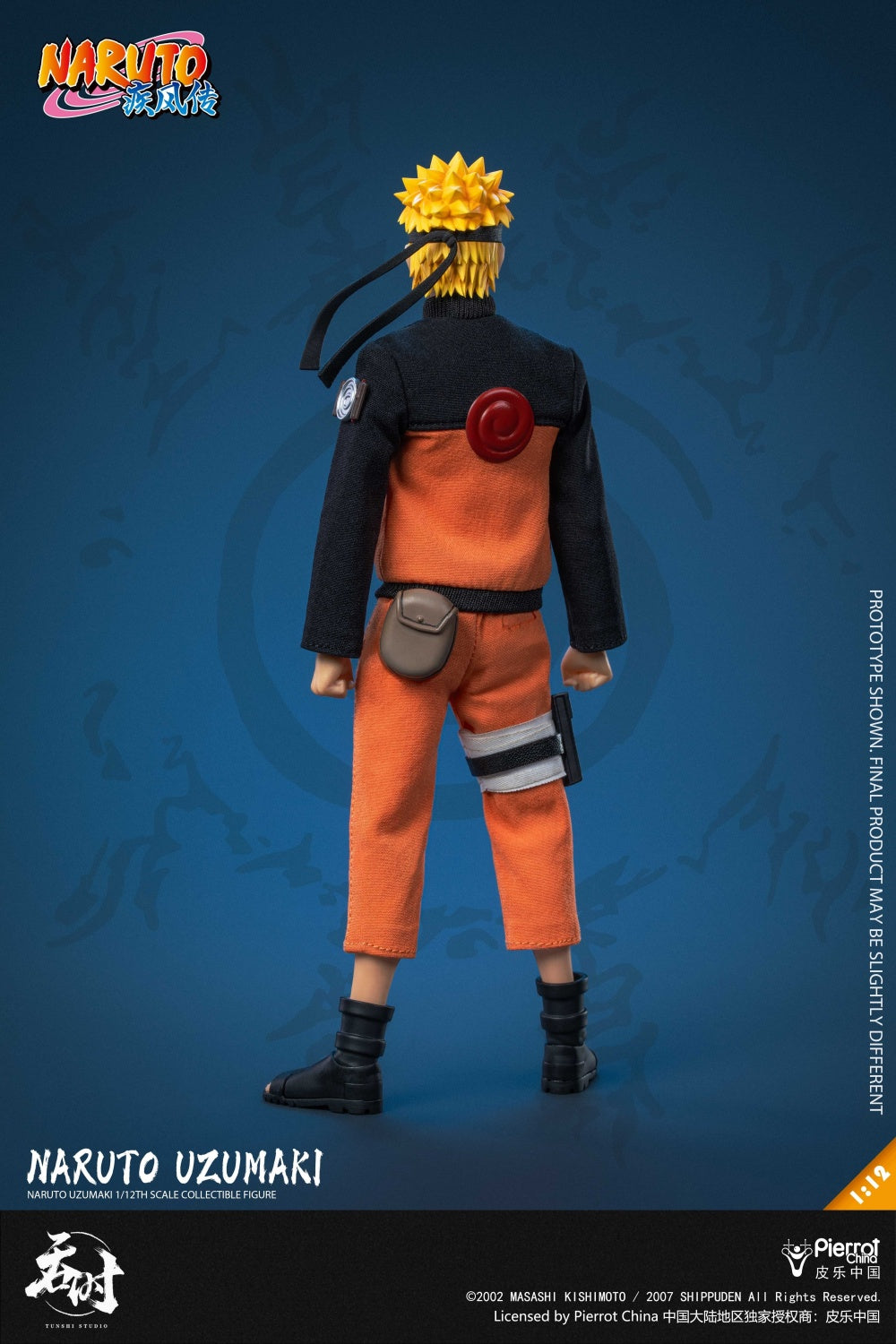 1:12 Uzumaki Naruto Action Figure