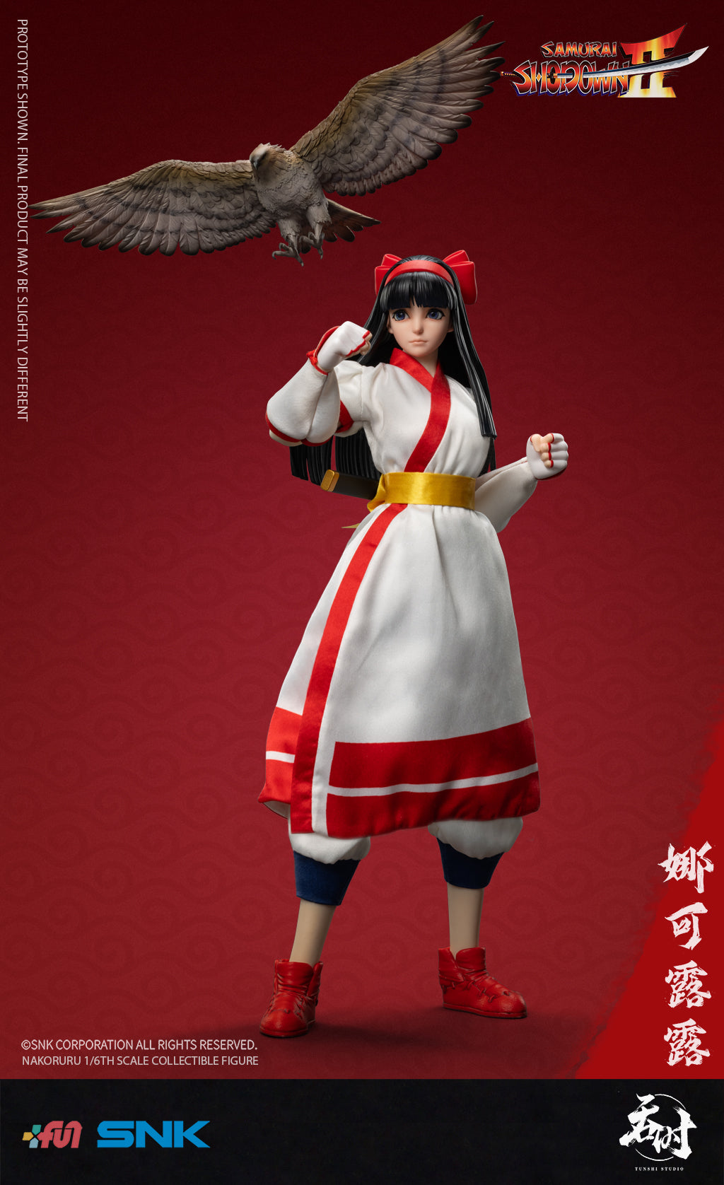 Tunshi Studio - 1:6 Nakoruru Action Figure - inshobby.com