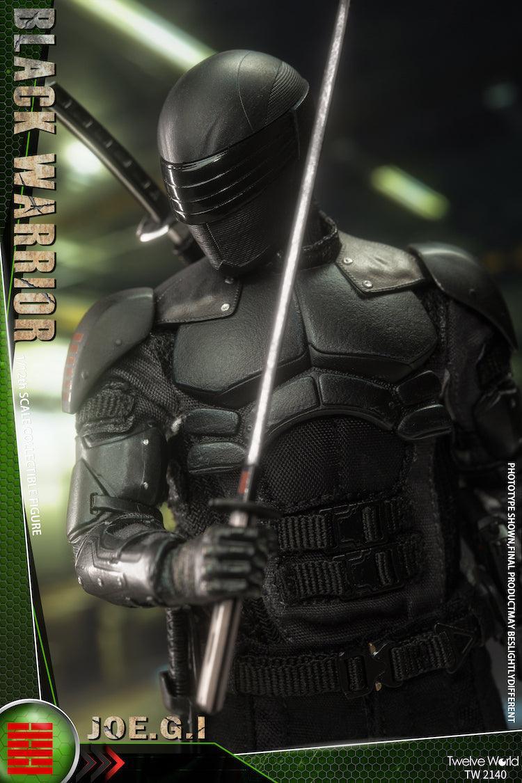 Twelve World - 1:12 Black Warrior Action Figure - inshobby.com