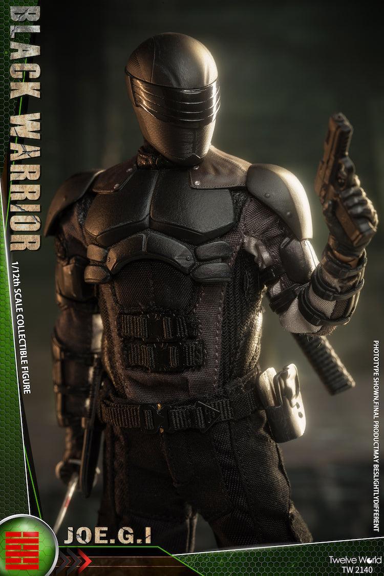 Twelve World - 1:12 Black Warrior Action Figure - inshobby.com