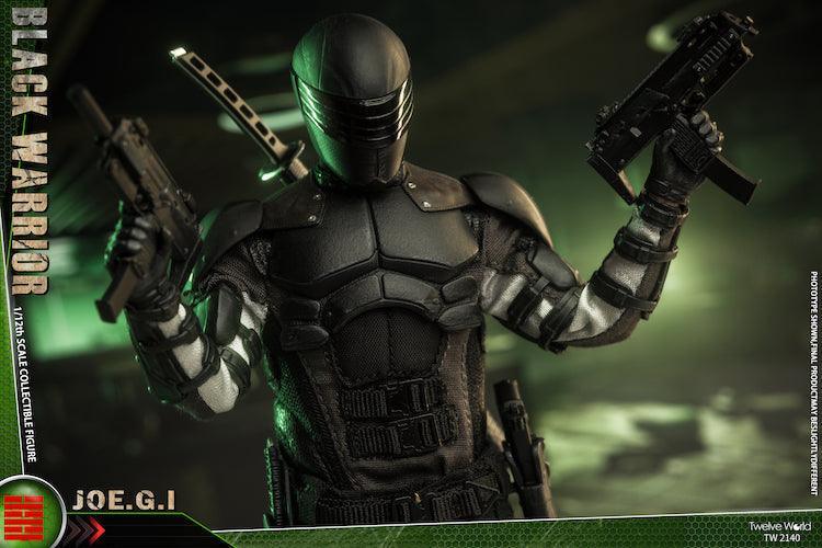 Twelve World - 1:12 Black Warrior Action Figure - inshobby.com