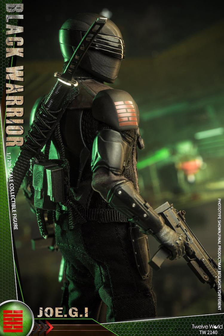 Twelve World - 1:12 Black Warrior Action Figure - inshobby.com