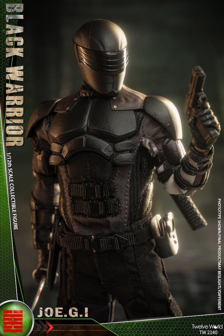 Twelve World - 1:12 Black Warrior Action Figure