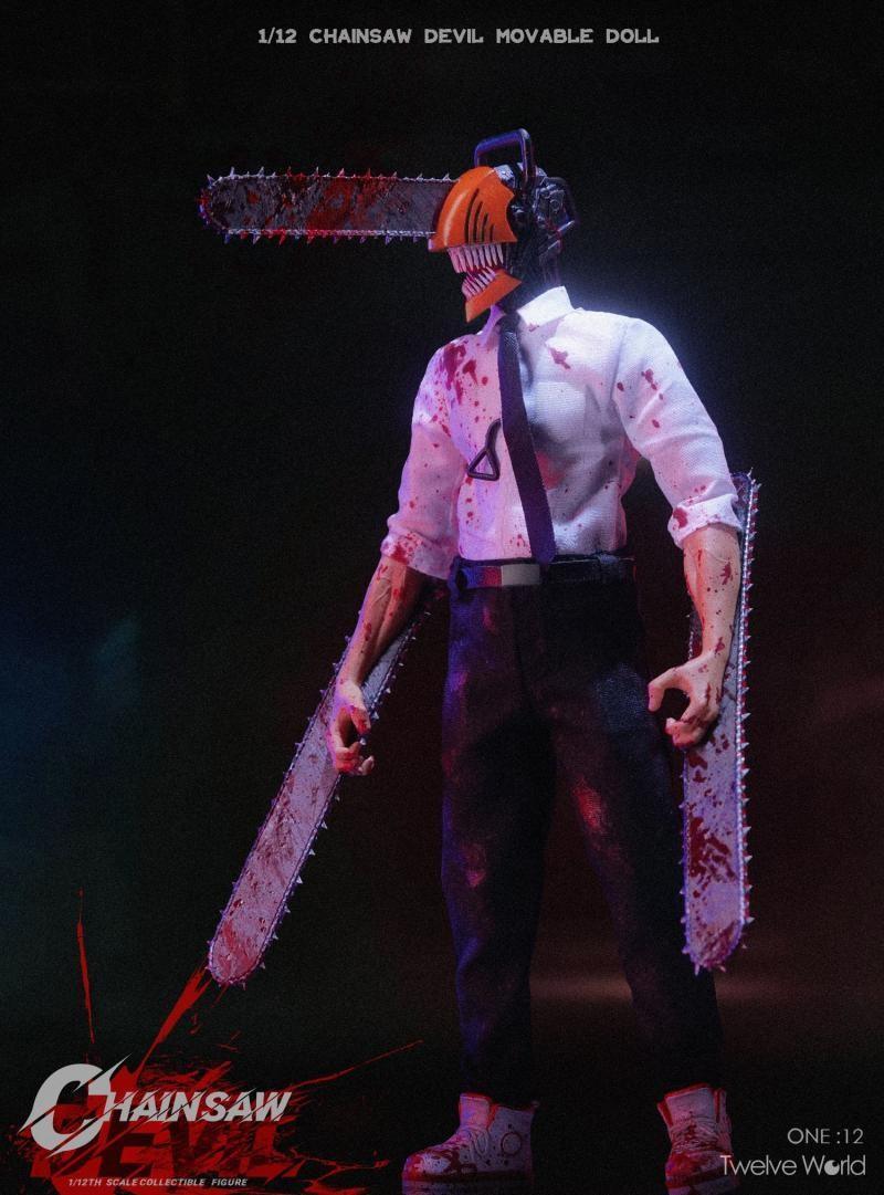 Twelve World - 1:12 Chainsaw Devil Action Figure - inshobby.com