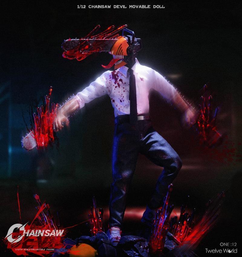 Twelve World - 1:12 Chainsaw Devil Action Figure - inshobby.com