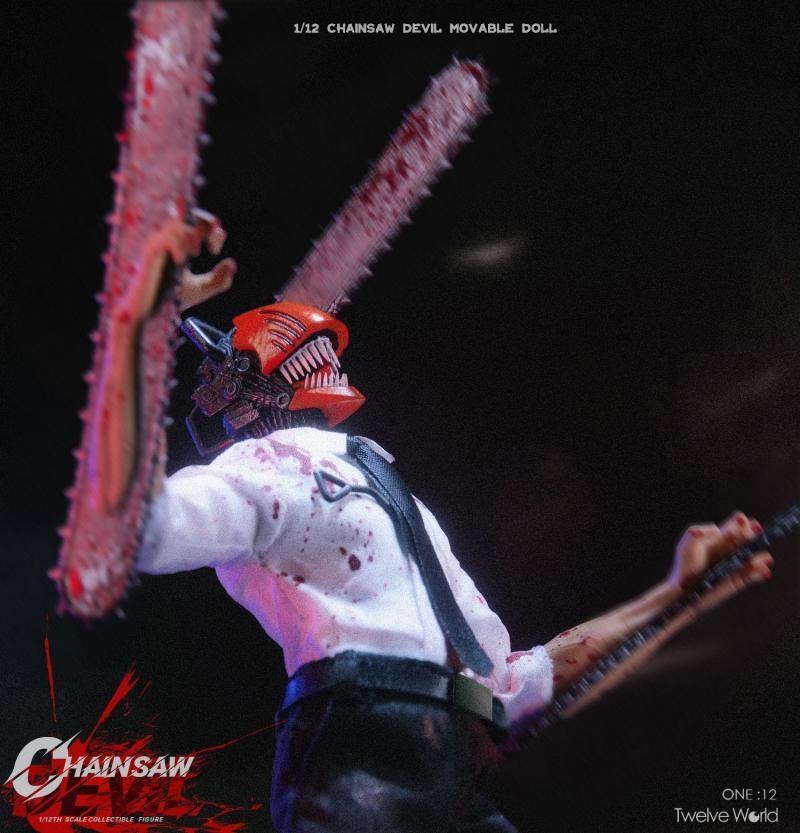 Twelve World - 1:12 Chainsaw Devil Action Figure - inshobby.com