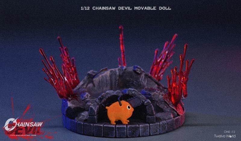 Twelve World - 1:12 Chainsaw Devil Action Figure - inshobby.com