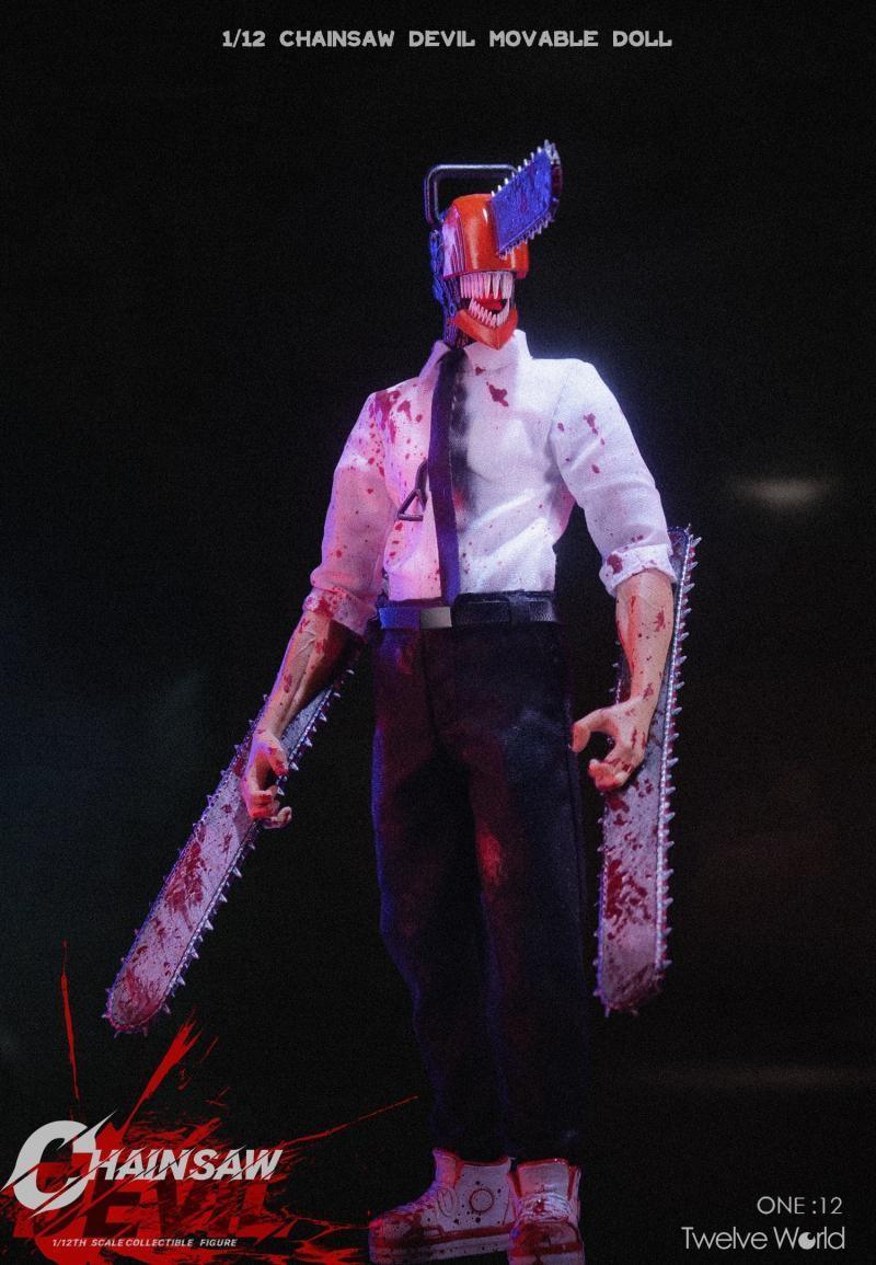 Twelve World - 1:12 Chainsaw Devil Action Figure - inshobby.com