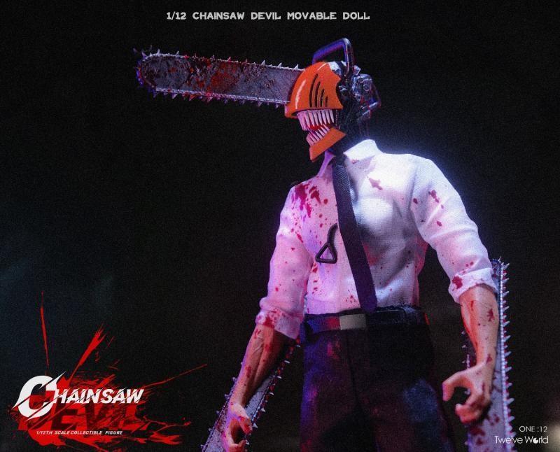 Twelve World - 1:12 Chainsaw Devil Action Figure - inshobby.com