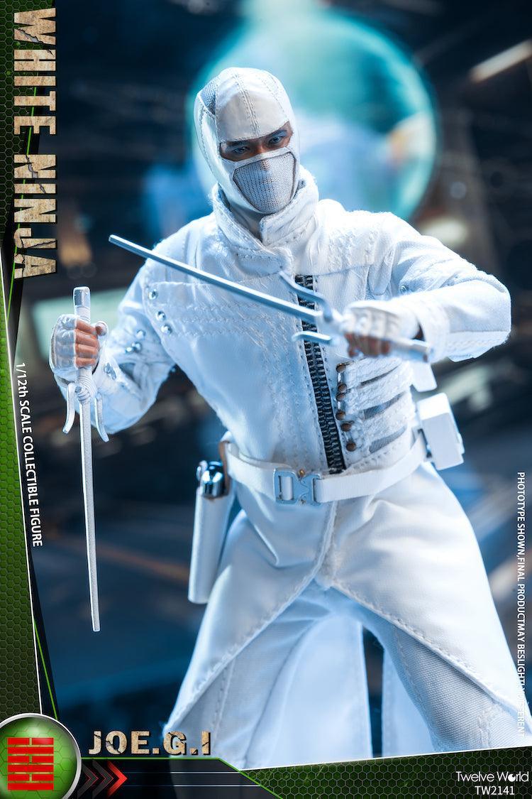 Twelve World - 1:12 White Ninja Action Figure
