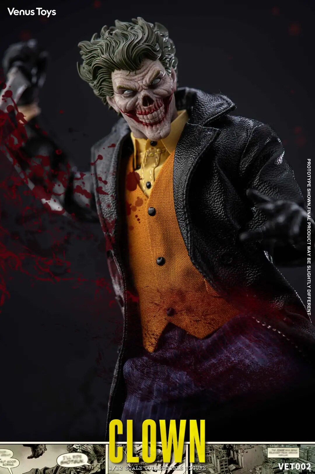 Venus Toys - 1:12 The Clown Action Figure - inshobby.com