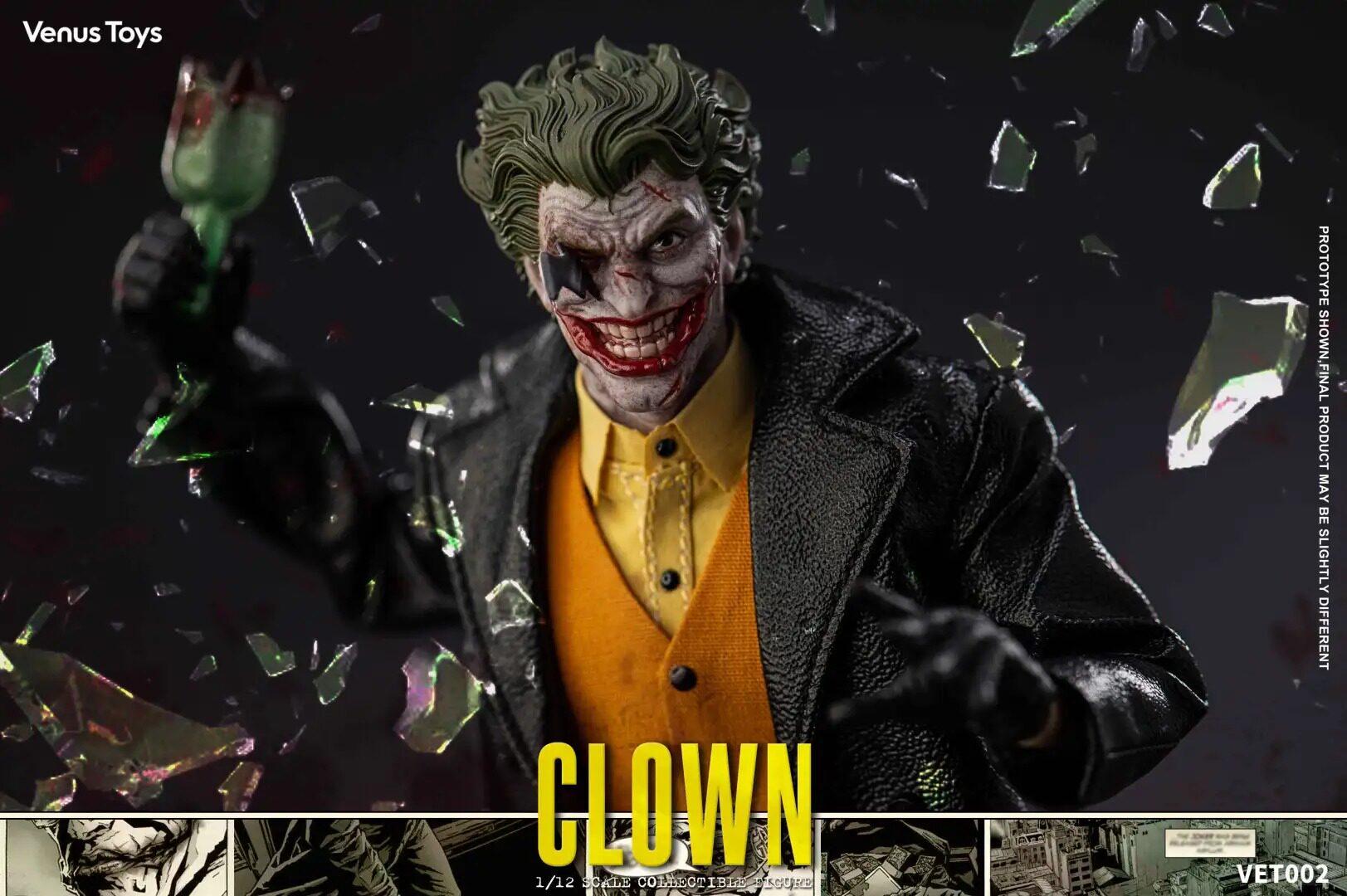 Venus Toys - 1:12 The Clown Action Figure - inshobby.com