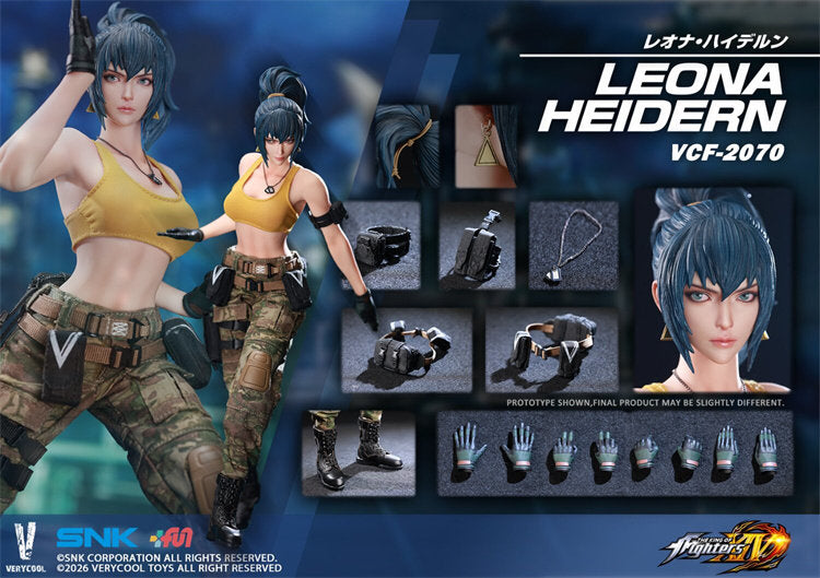 VeryCool - 1:6 Leona Heidern Seamless Action Figure - inshobby.com