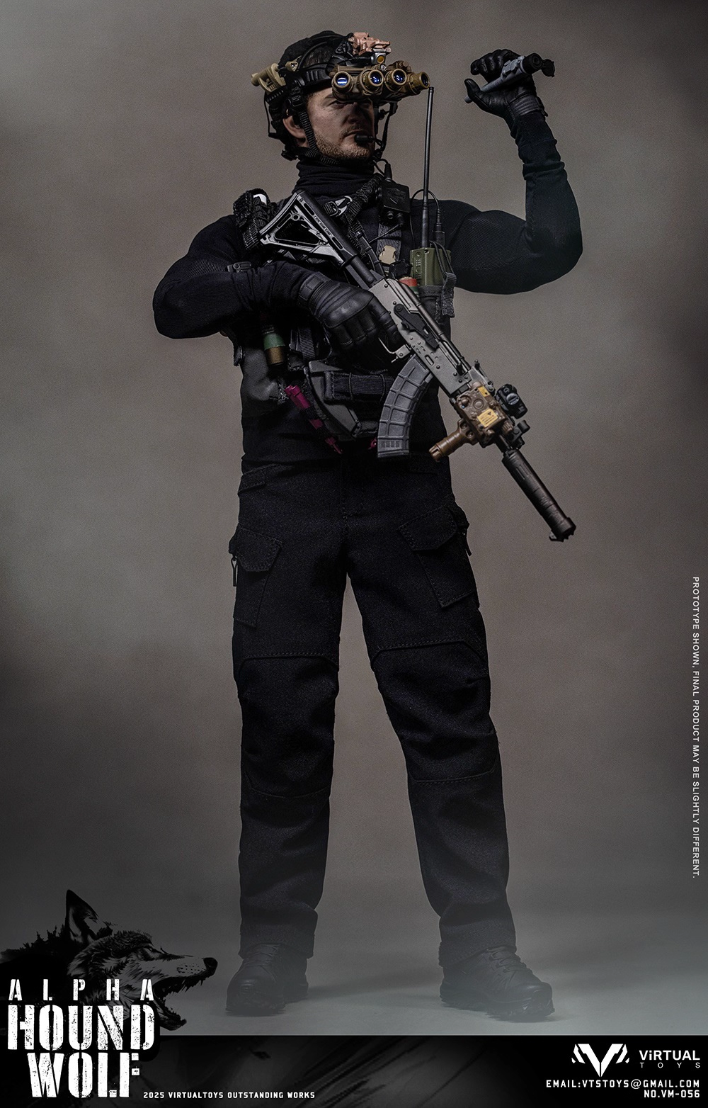 Virtual Toys - 1:6 Alpha Hound Wolf Action Figure - inshobby.com