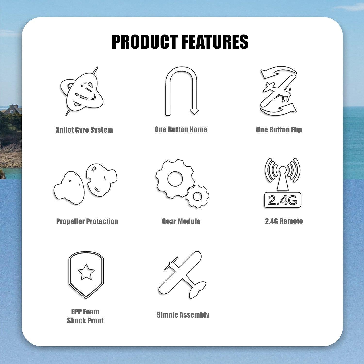 Volantex - F4U Corsair RC Remote Control Plane - inshobby.com