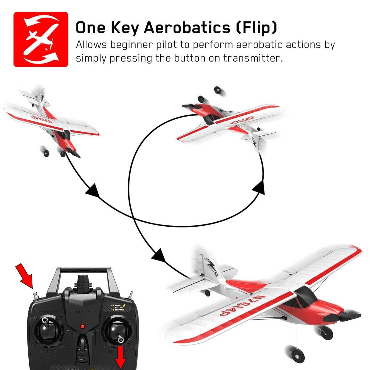 Volantex - N7614P Sport Cub 500 RC Remote Control Plane - inshobby.com