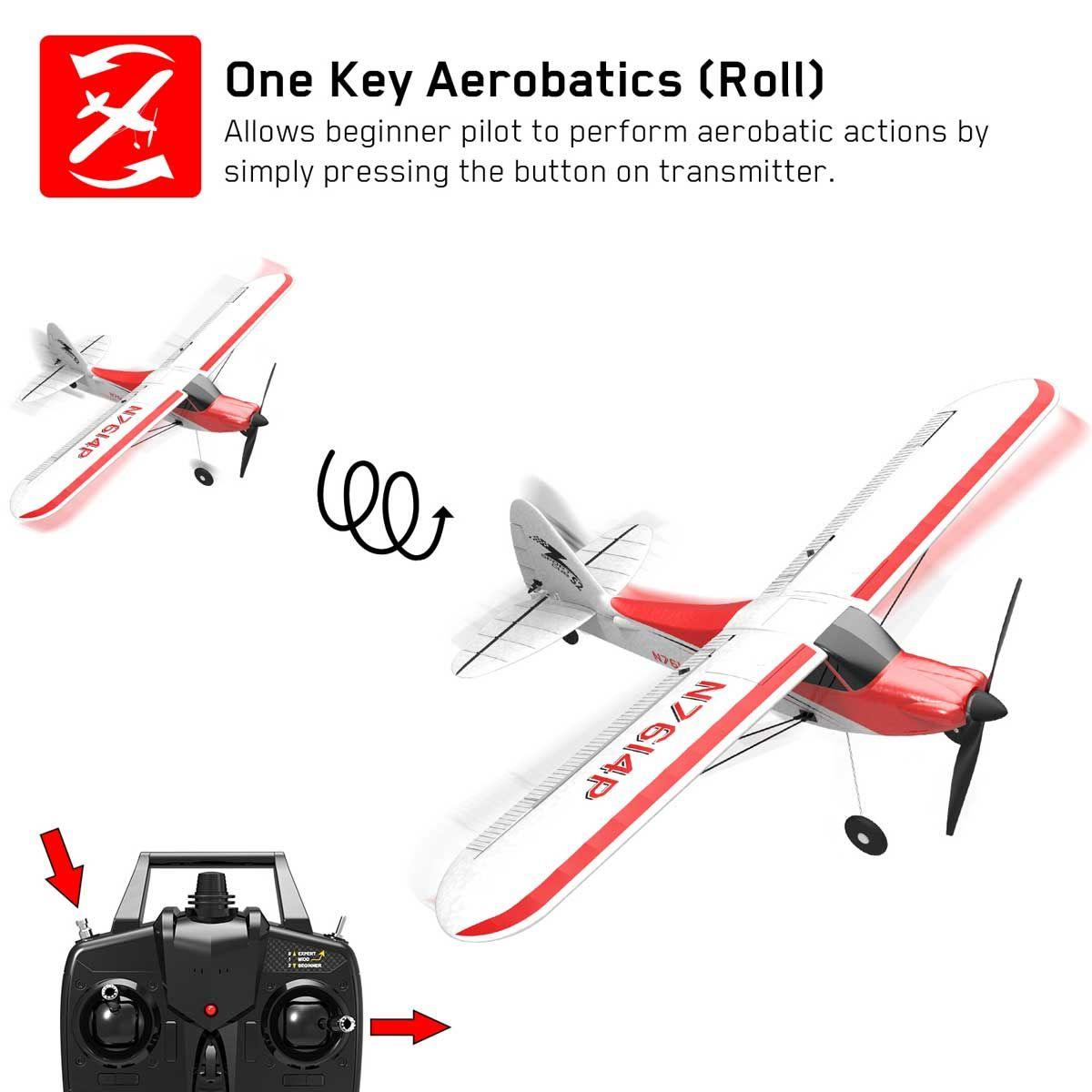 Volantex - N7614P Sport Cub 500 RC Remote Control Plane - inshobby.com