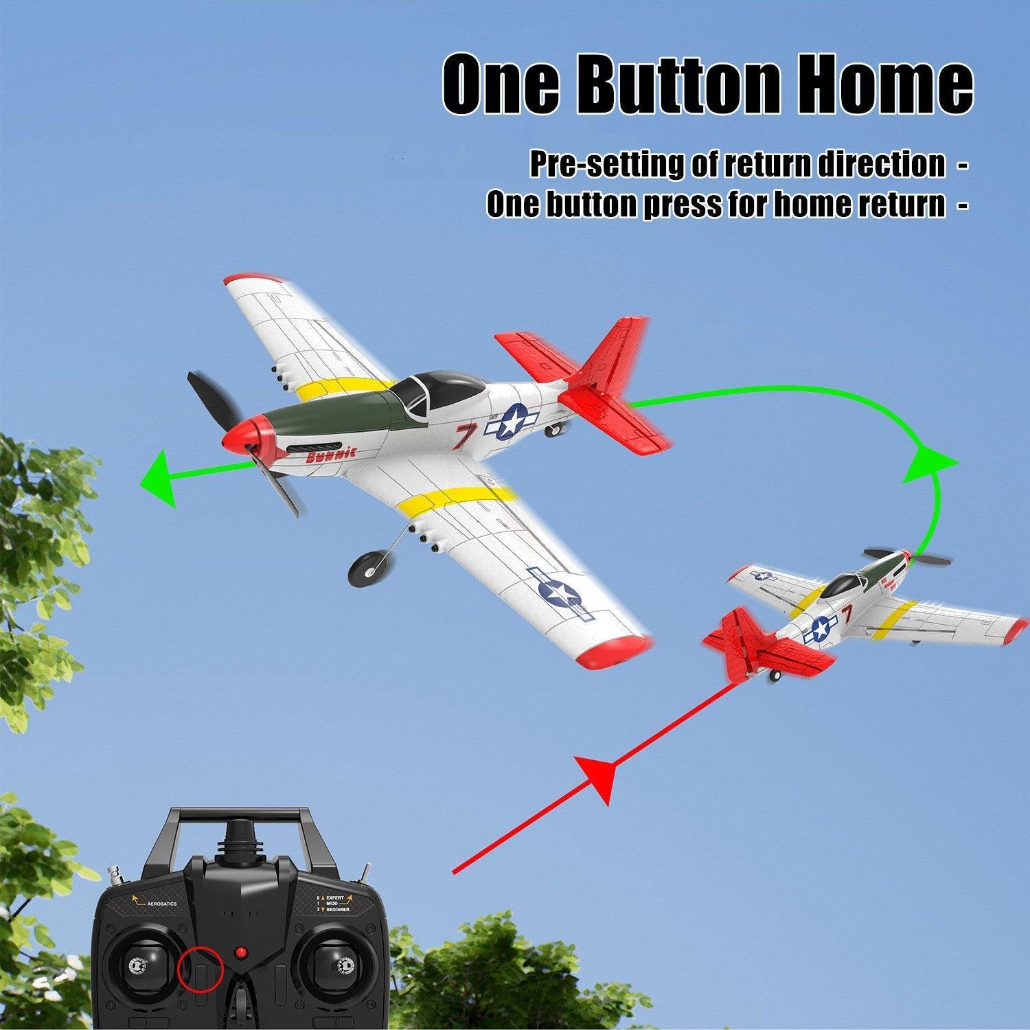 Volantex - P51D Mustang RC Remote Control Plane - inshobby.com