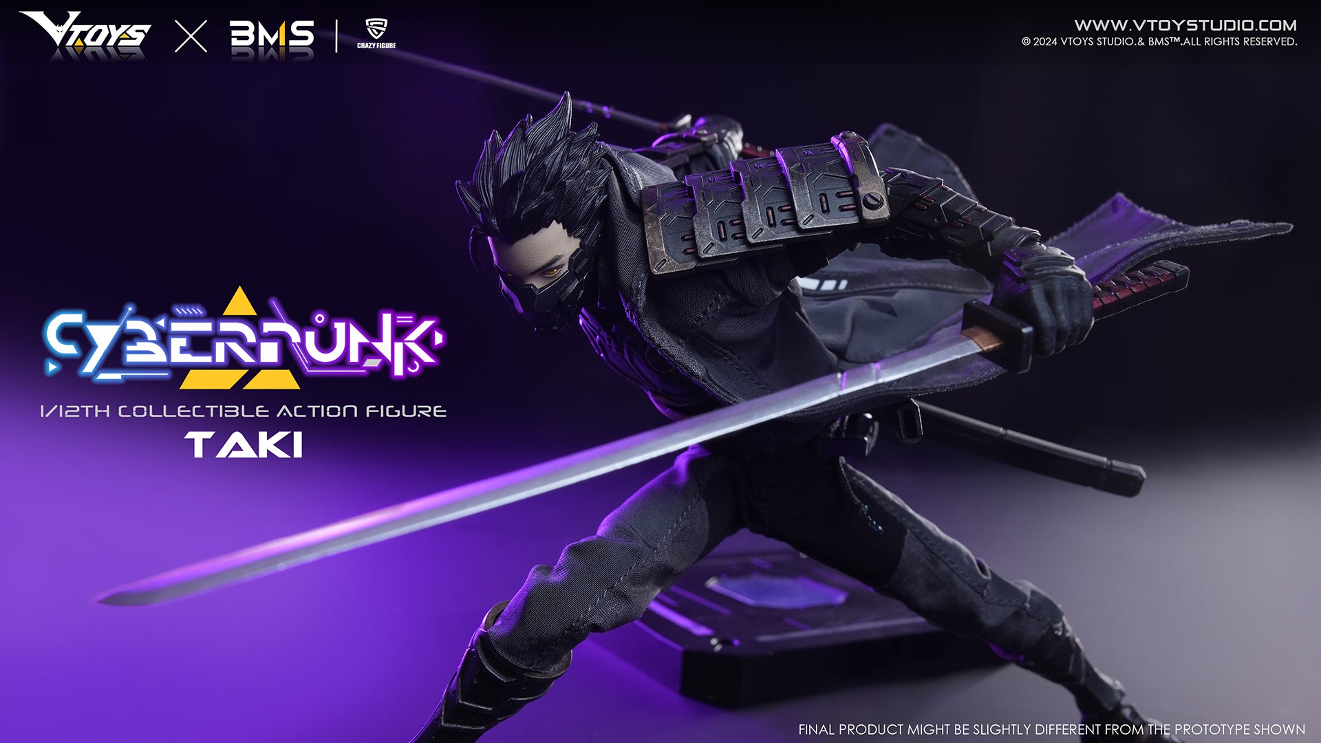 サイバーパンク　1/12 TAKI 新品未開封 検索　真骨彫　フィギュアーツ 1:12 Cyberpunk Taki Action Figure