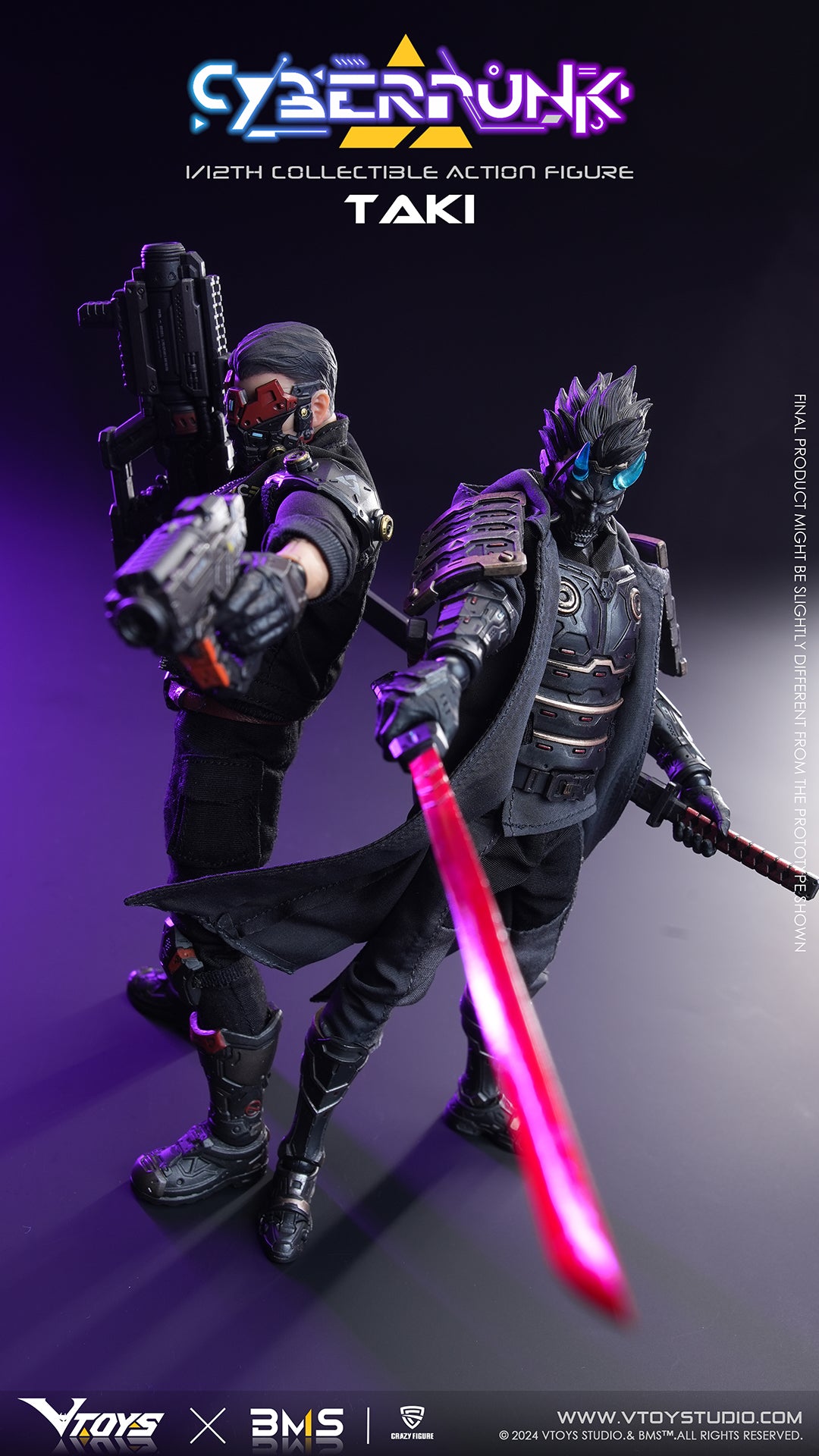 1:12 Cyberpunk Taki Action Figure