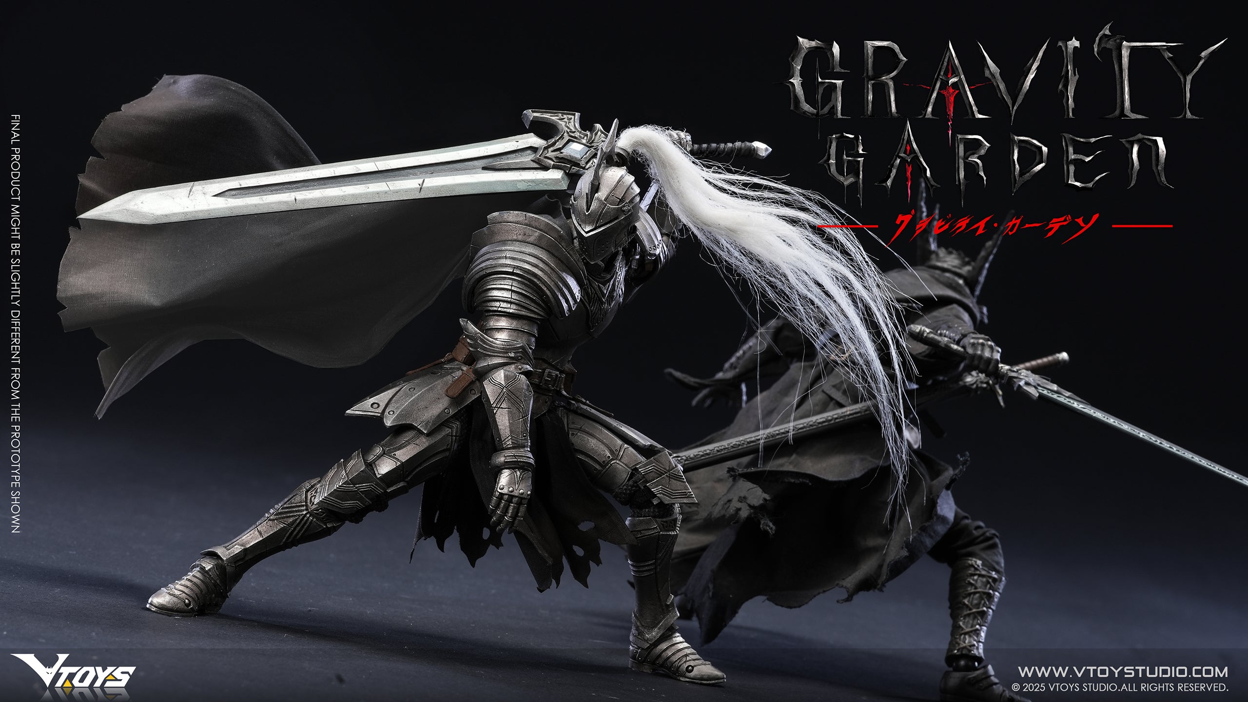 VToys - 1:12 Gravity Garden Silver Moon Knight Action Figure - inshobby.com
