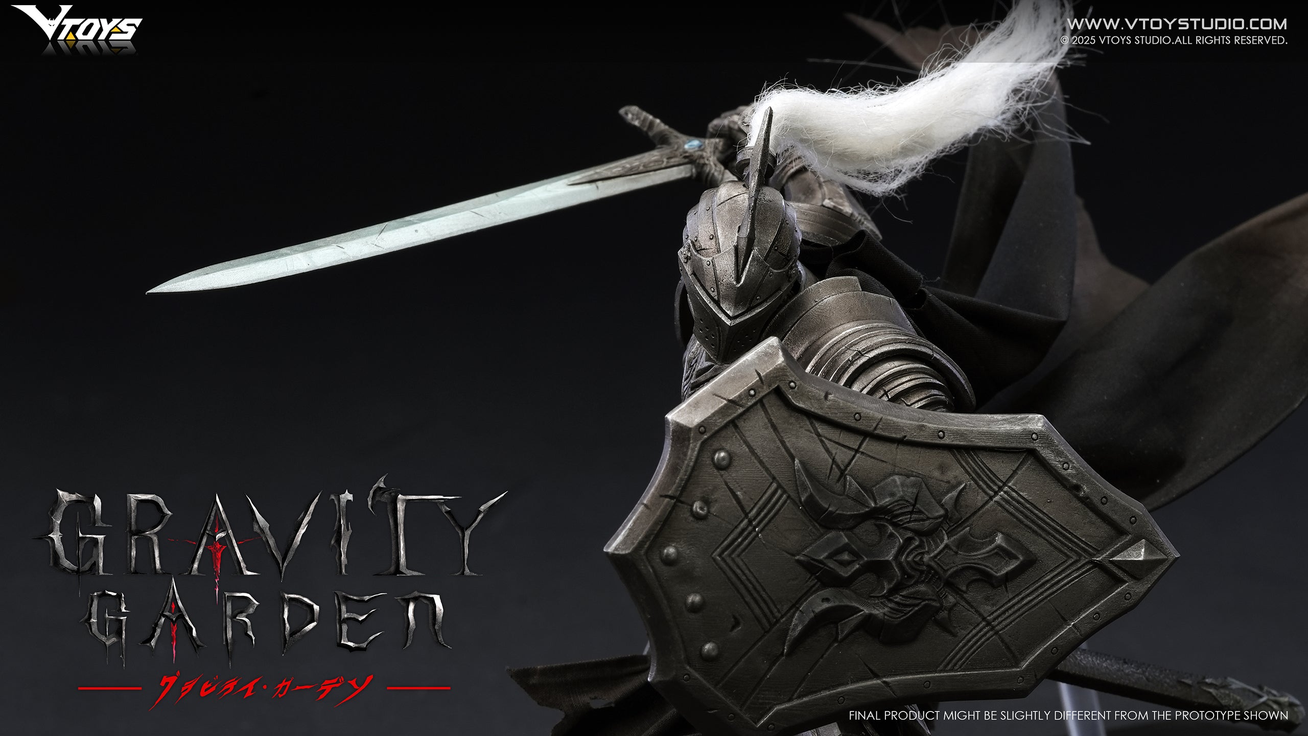 VToys - 1:12 Gravity Garden Silver Moon Knight Action Figure - inshobby.com