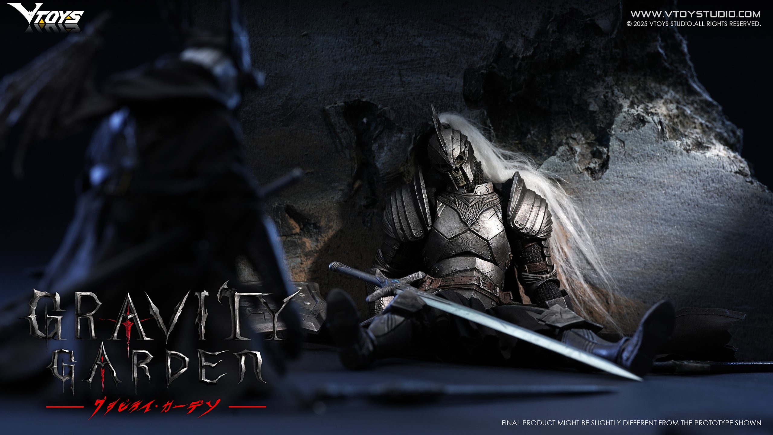 VToys - 1:12 Gravity Garden Silver Moon Knight Action Figure - inshobby.com