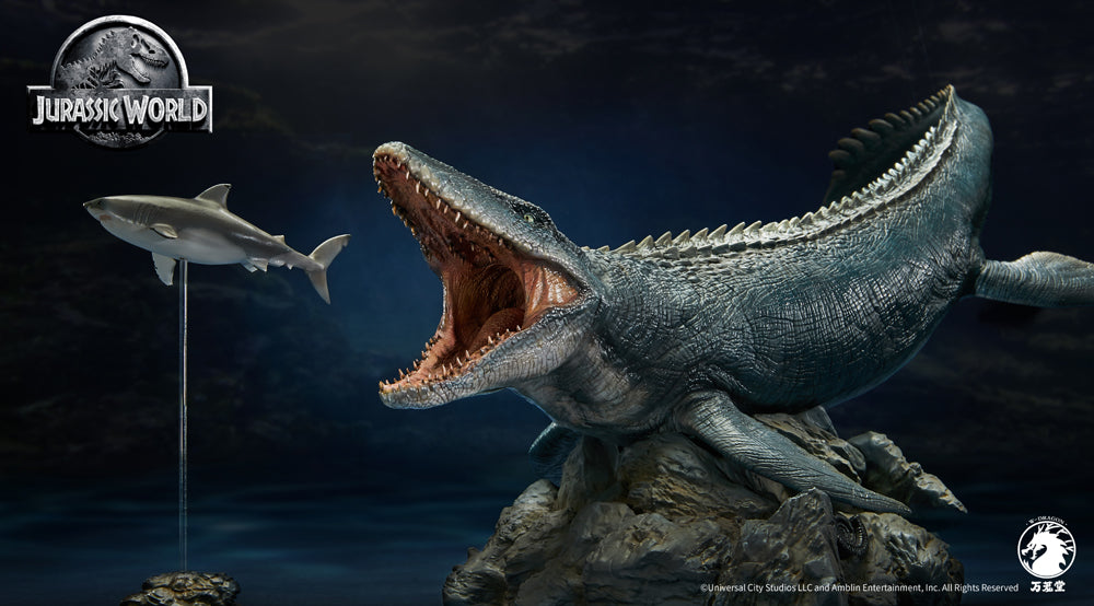 W-Dragon - 1:35 Mosasaurus Figure Statue - inshobby.com