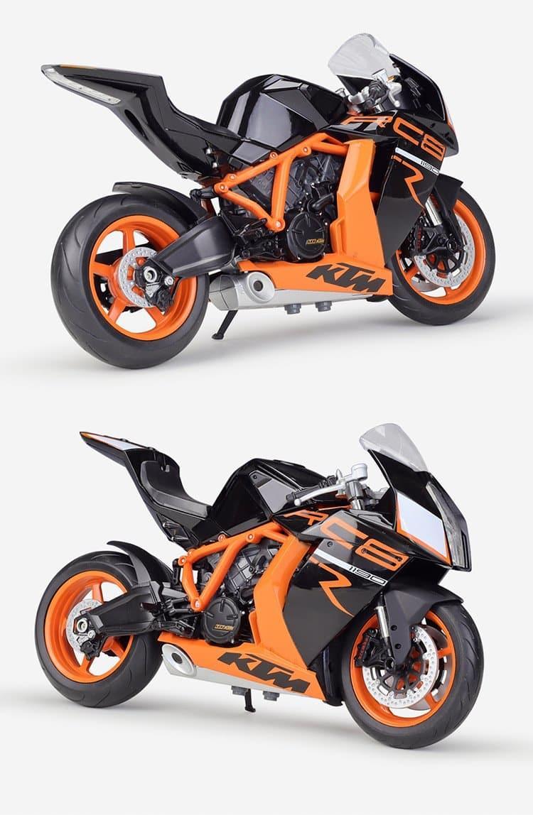 1:10 KTM 1190 RC8 R Motorcycle Alloy Model Car