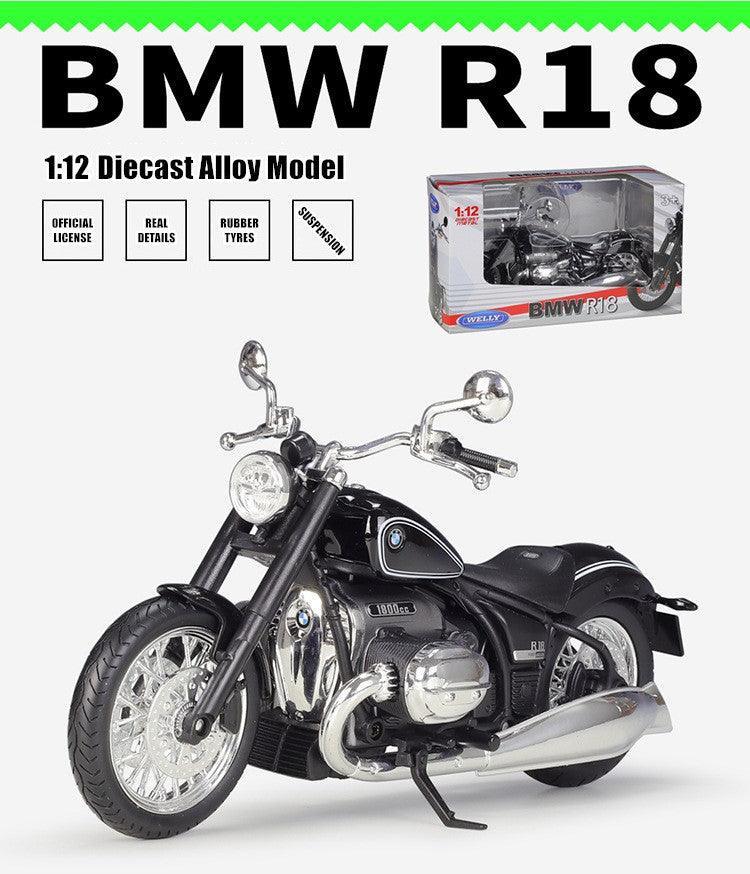 Welly - 1:12 BMW R18 2020 Motorcycle Alloy Model Car - inshobby.com