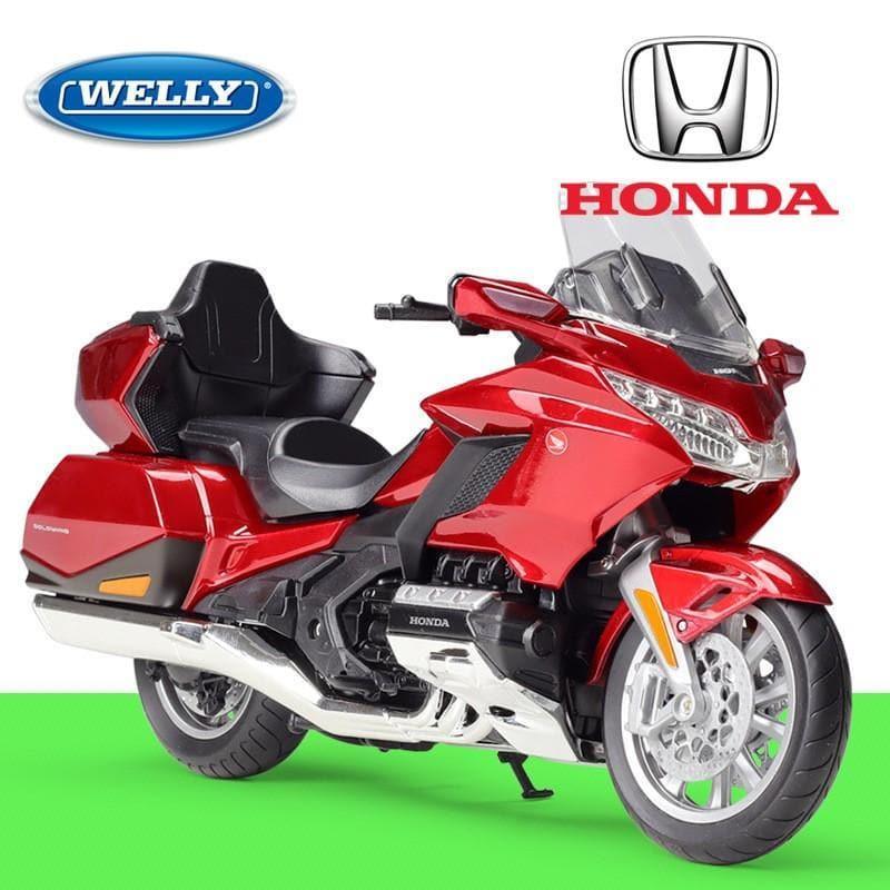 Welly - 1:12 Honda 2020 Gold Wing Tour Motorcycle Alloy Model Car