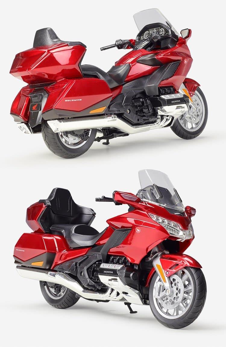 Welly - 1:12 Honda 2020 Gold Wing Tour Motorcycle Alloy Model Car