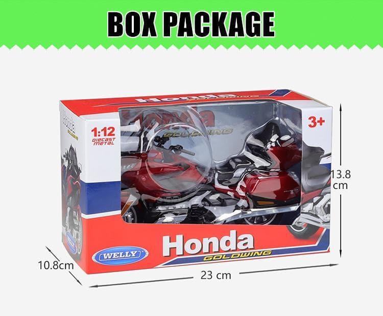 Welly - 1:12 Honda 2020 Gold Wing Tour Motorcycle Alloy Model Car