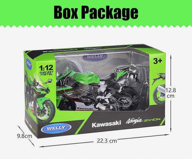 1:12 Kawasaki Ninja ZX-10R Motorcycle Alloy Model Car