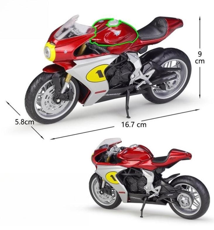 Welly - 1:12 MV Agusta Superveloce AGO Motorcycle Alloy Model Car - inshobby.com