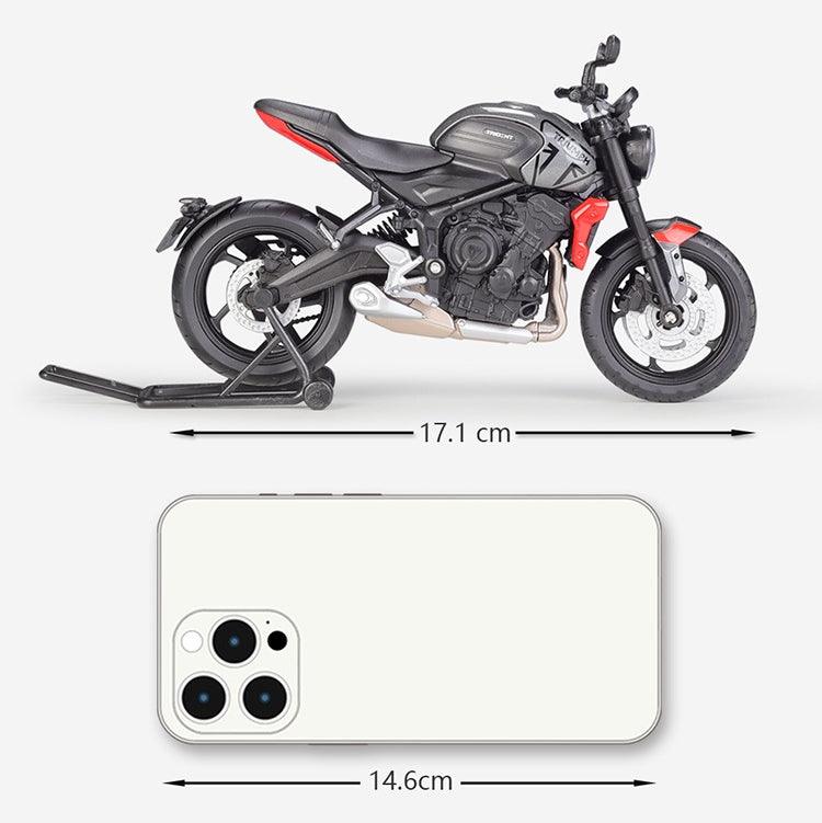 Welly - 1:12 Triumph Trident 660 Motorcycle Alloy Model Car - inshobby.com