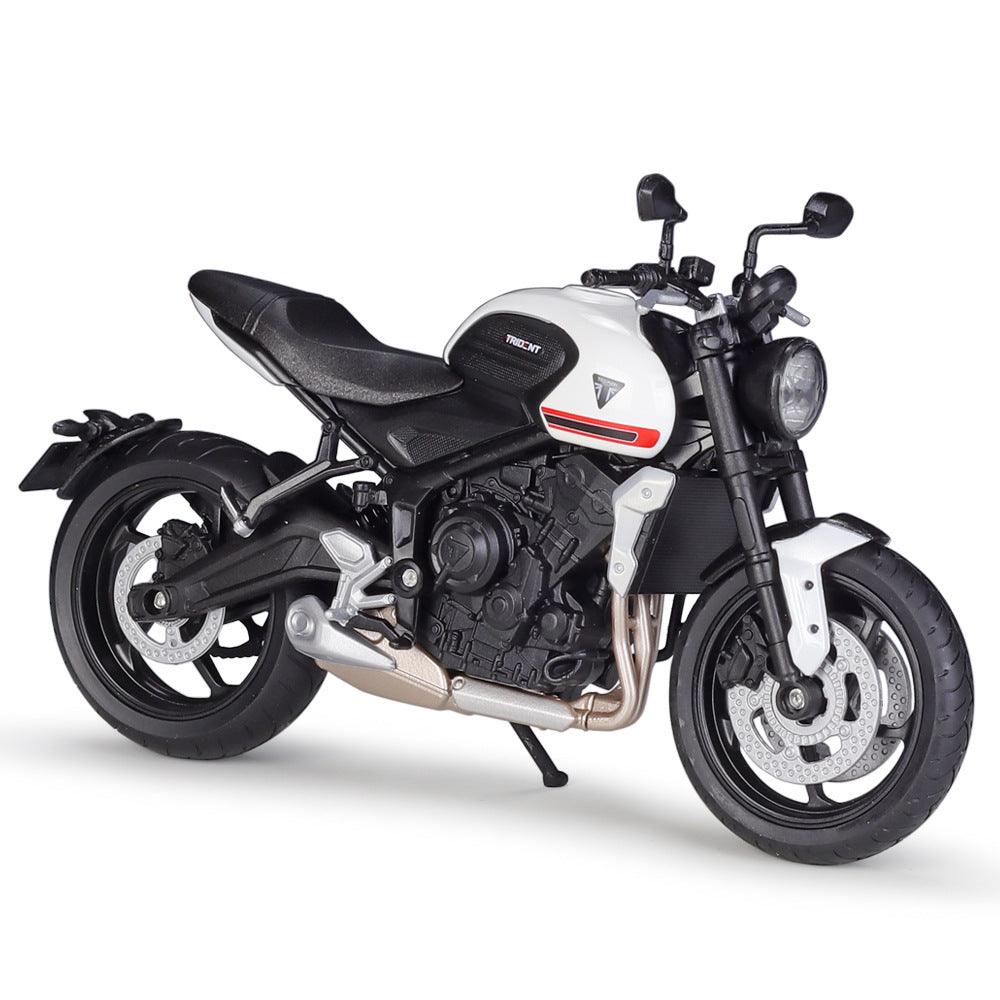 Welly - 1:12 Triumph Trident 660 Motorcycle Alloy Model Car - inshobby.com