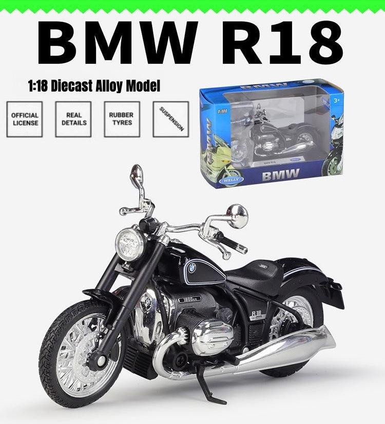 BMW K1200LT, champagne, Welly motorfiets model 1:18 BMW K1200LT, champagne, Welly motorfiets model 1:18
