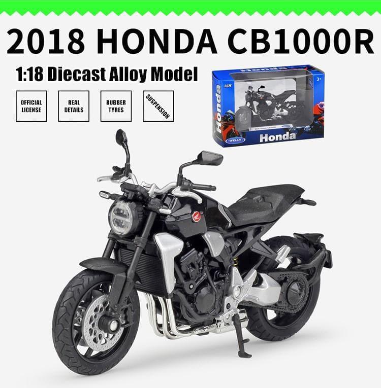 Welly - 1:18 Honda CB1000R 2018 Motorcycle Alloy Model Car