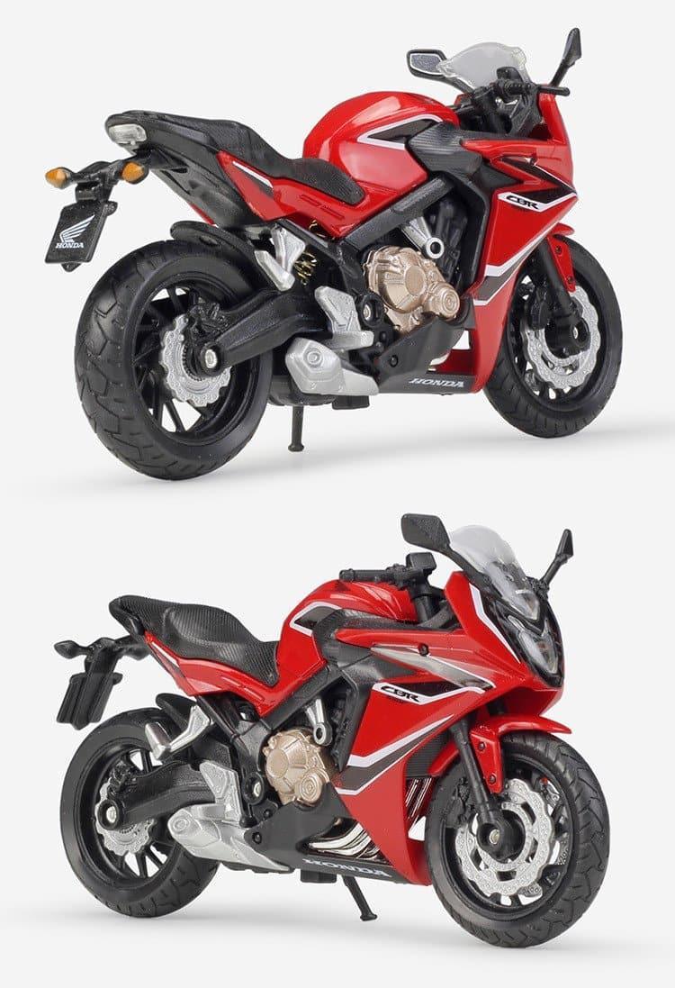Welly - 1:18 Honda CBR650F 2018 Motorcycle Alloy Model Car - inshobby.com