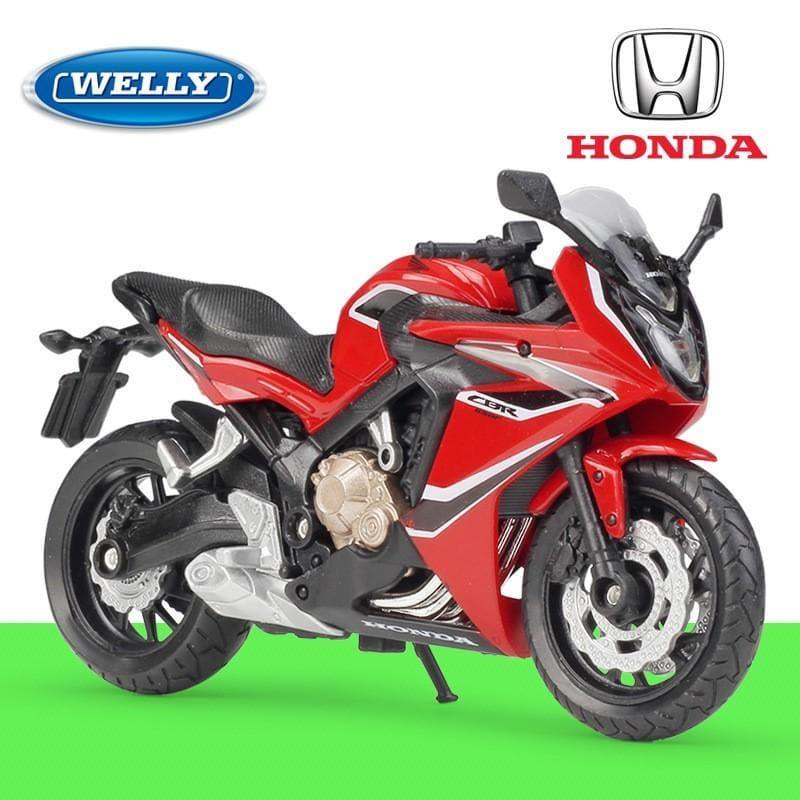 Welly - 1:18 Honda CBR650F 2018 Motorcycle Alloy Model Car - inshobby.com