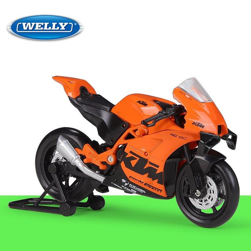 Welly - 1:18 KTM RC8 8C Motorcycle Alloy Model Car - inshobby.com